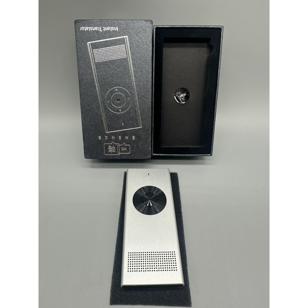 New In Box Muama Enence Instant 2-Way Translator Portable Real-time Translation